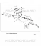 BRAKES, FRONT BRAKE LEVER AND CILINDRO MAESTRO