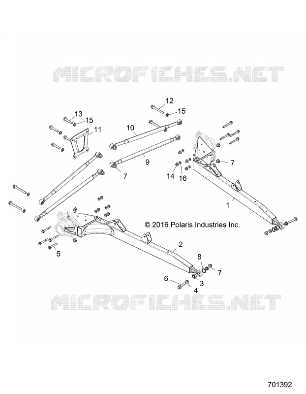 SUSPENSION TRASERA CONTROL ARMS