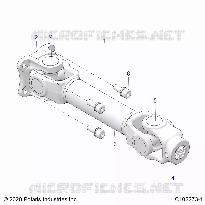 DRIVE TRAIN, PROP EJE TRASERO