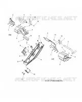 CHASSIS, PROTECCIÃN DEL EMBRAGUE AND FOOTRESTS