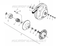 accionado de embrague ASSEMBLY 4x4 300 W948130 (4926762676C002)