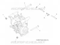 TREN, GEARCASE MOUNTING, REAR