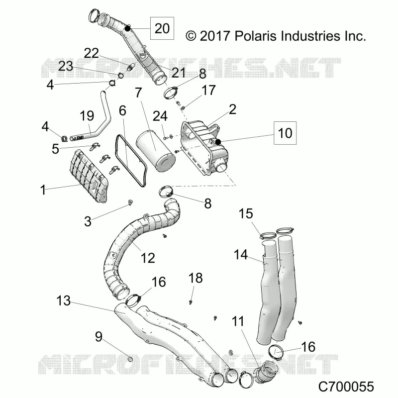 ENGINE, TOMA DE AIRE SYSTEM