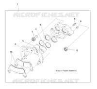 BRAKES, PINZA FRENO DELANTERA