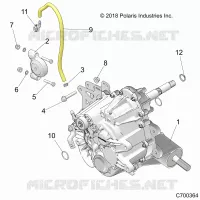 TREN, MAIN GEARCASE MOUNTING