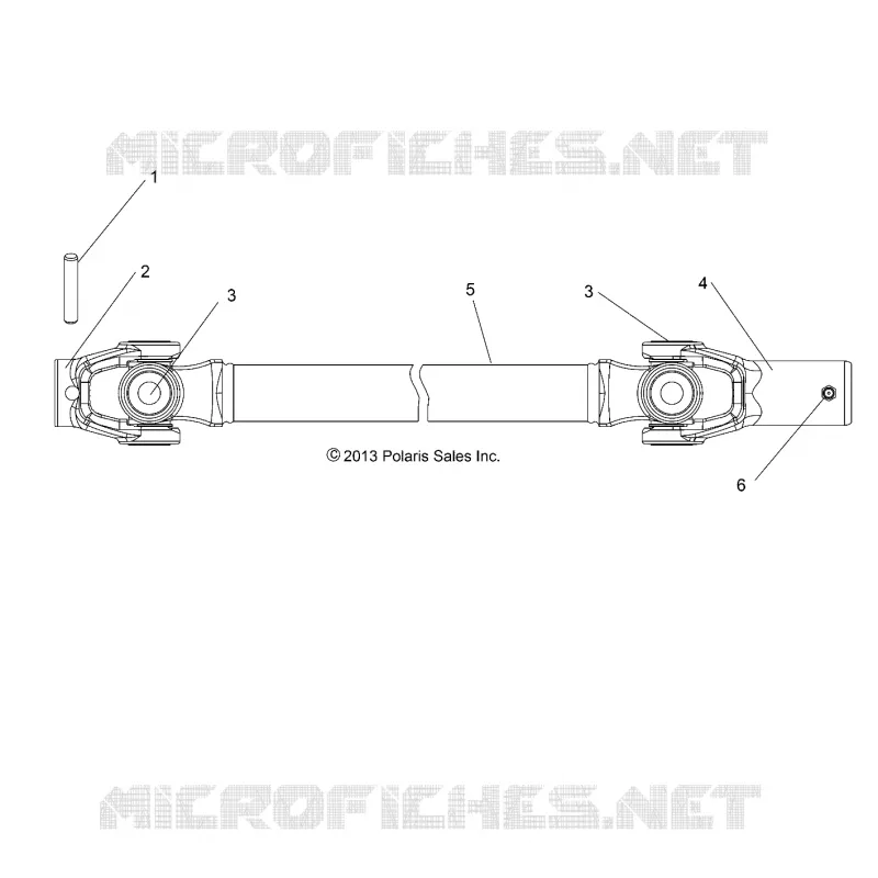 TREN, FRONT PROP SHAFT