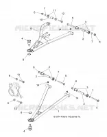 SUSPENSIÃ“N DELANTERA CONTROL ARMS