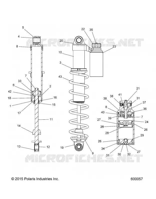SUSPENSION, IFS CHOQUE W/RESERVOIR