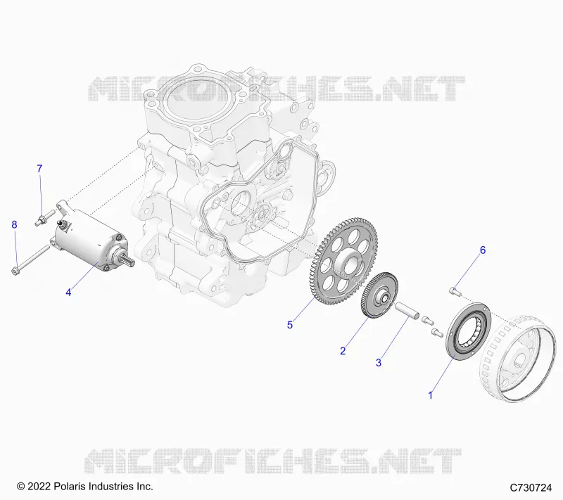 MOTOR DE ARRANQUE DRIVE