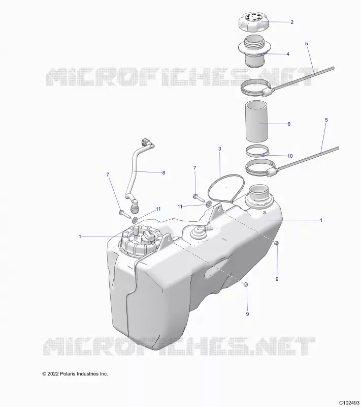 SISTEMA DE COMBUSTIBLE, FUEL TANK