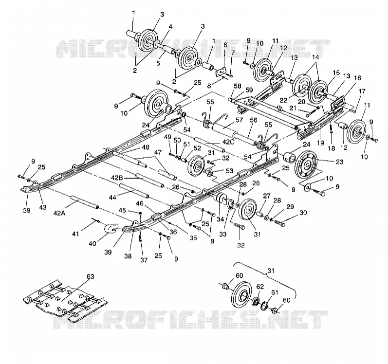 CONJUNTO DE SUSPENSIÓN WIDETRAK / 0932064 (4922982298019A)