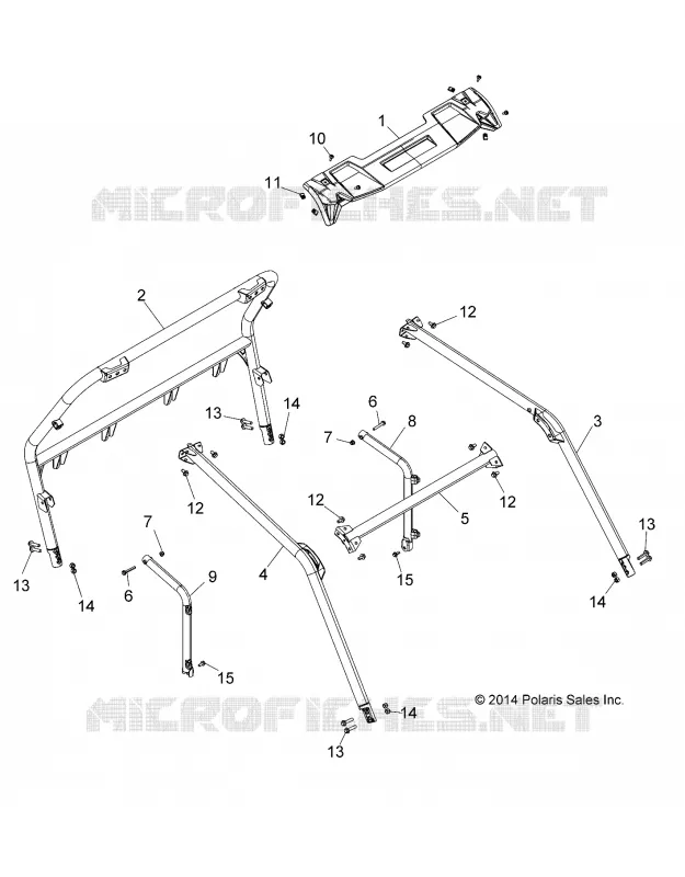 CHASSIS, CAB BASTIDOR