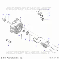 ENFRIAMIENTO SYSTEM AND WATER PUMP