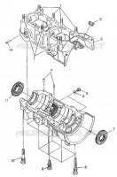 CAJA DEL CIGÜEÑAL WIDETRAK LX 0972065 and  EUROPEAN WIDETRAK LX E972065 (4938223822C007)