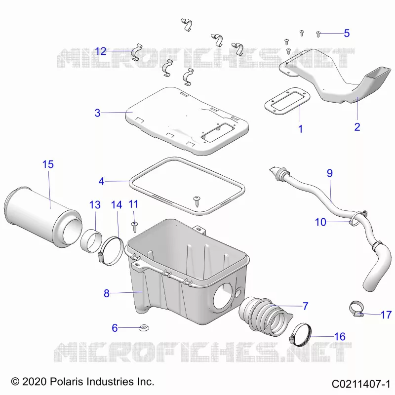 ENGINE, TOMA DE AIRE SYSTEM