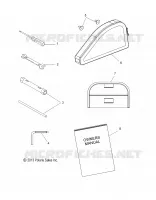 TOOLS, KIT DE HERRAMIENTA AND OWNERS MANUAL