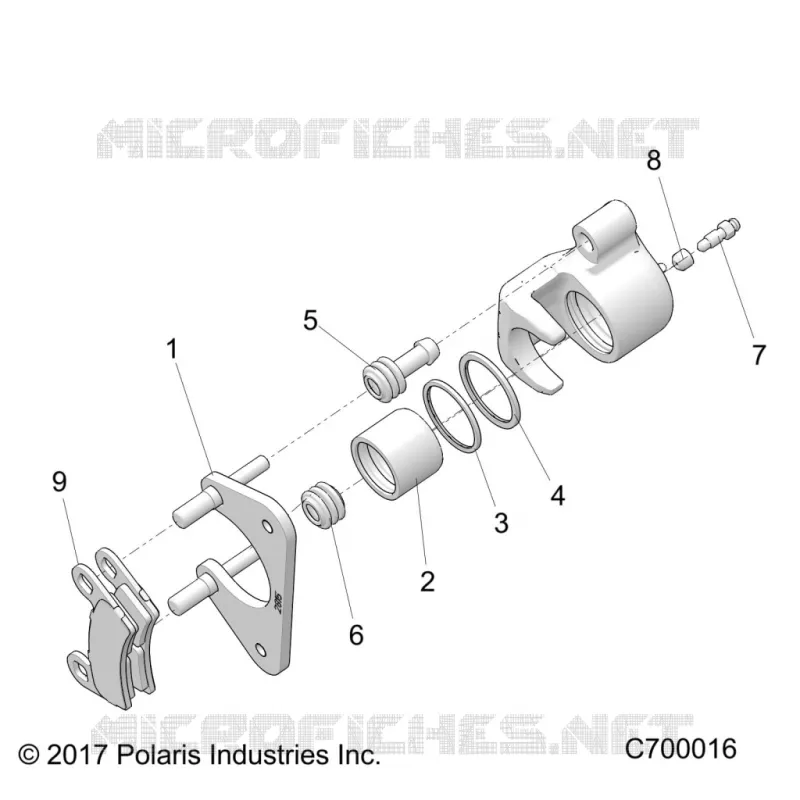 BRAKES, PINZA TRASERA