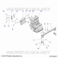 MOTOR, MOUNTING & LONG BLOCK