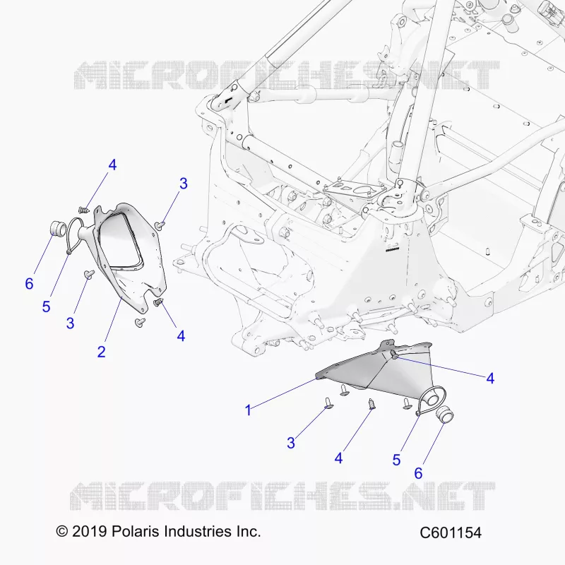 CHASIS, TIE ROD BOOT ASM.