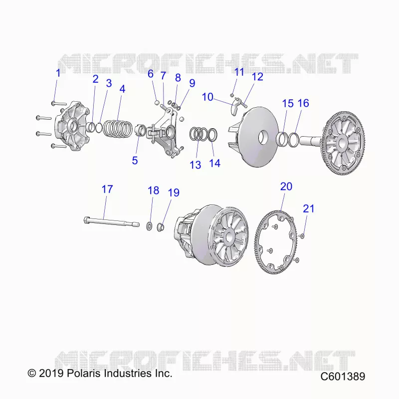 TREN, CLUTCH, PRIMARY