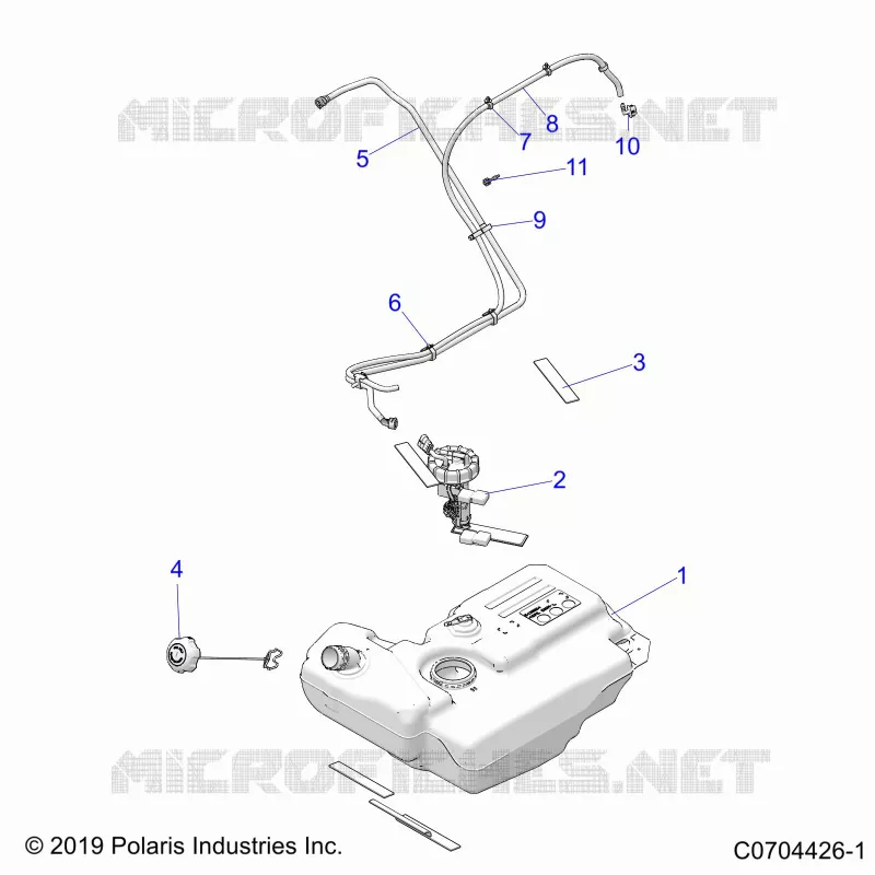 SISTEMA DE COMBUSTIBLE, FUEL TANK