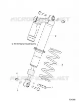 SUSPENSION, CHOQUE FRONTAL MOUNTING