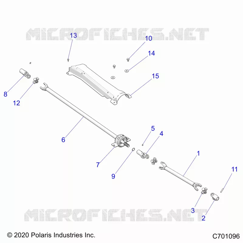 TREN, FRONT PROP SHAFT