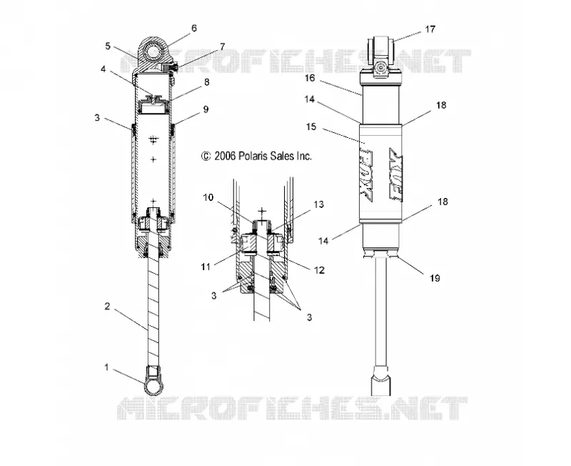 CHOQUE TRASERO TRACK (FOX/7043177)