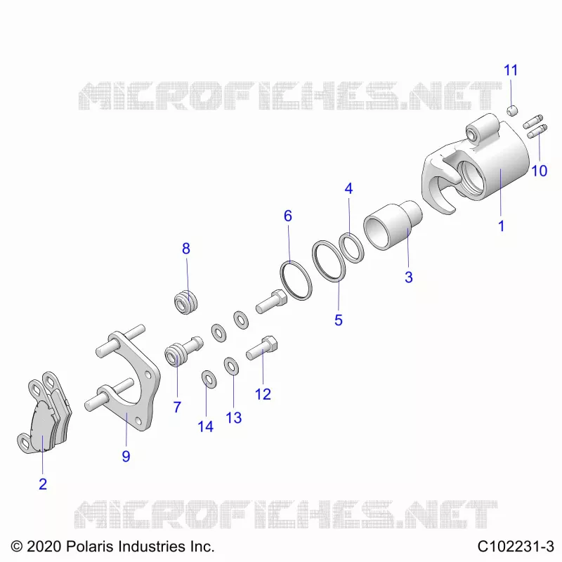 BRAKES, PINZA TRASERA