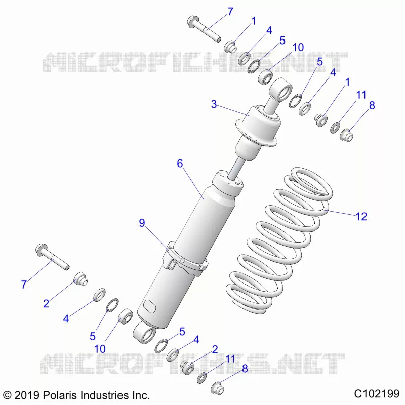 SUSPENSION, CHOQUE FRONTAL