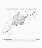 MOTOR, MOUNTING & LONG BLOCK