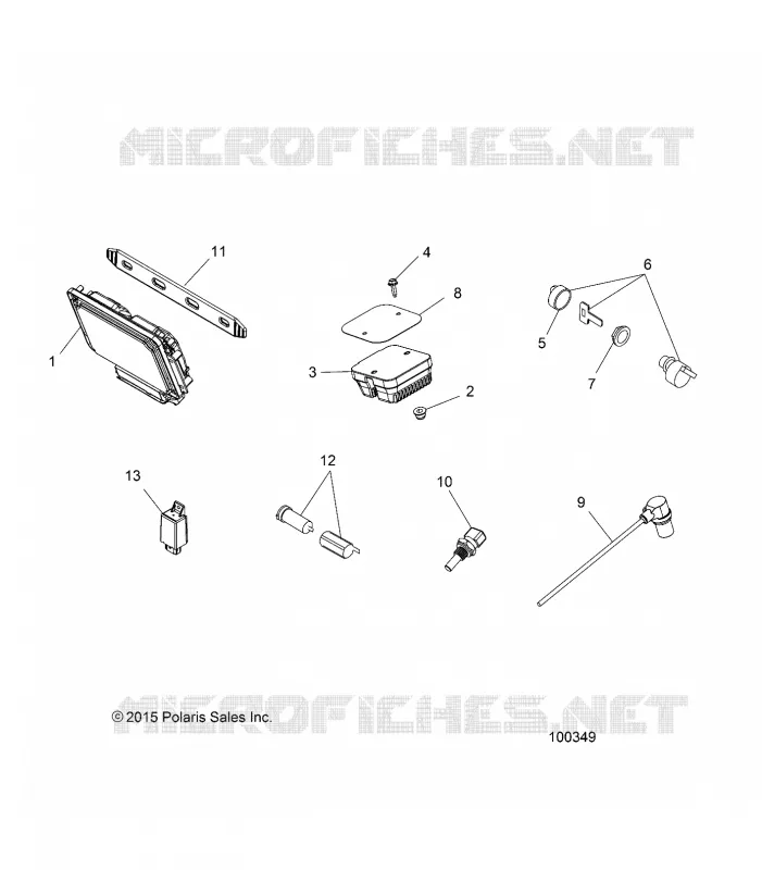 ELECTRICA, SWITCHES, SENSORS, ECU AND CONTROL MODULES