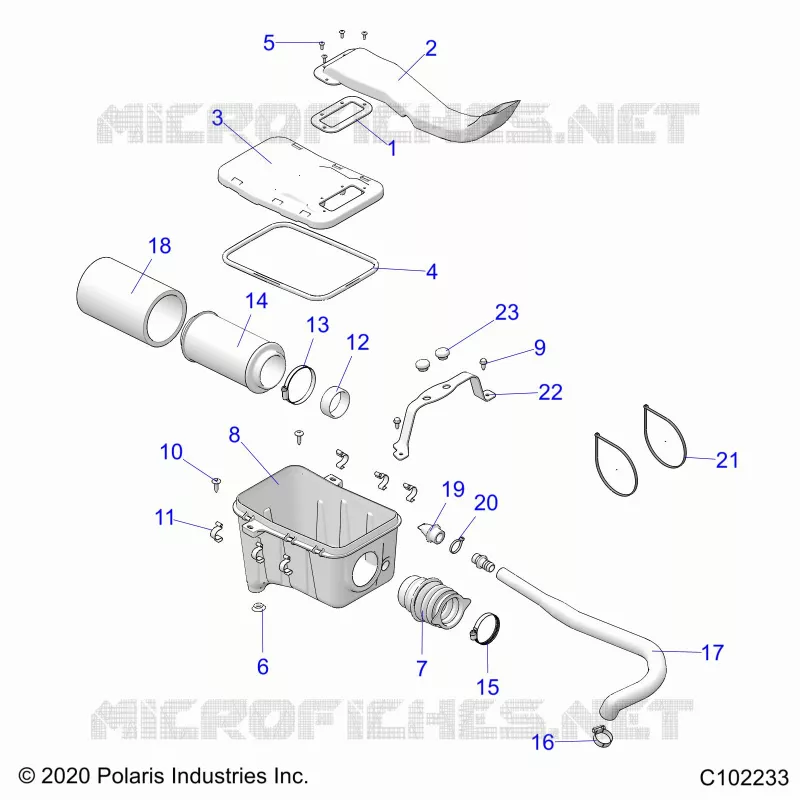 ENGINE, TOMA DE AIRE SYSTEM