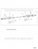 TREN, REAR HALF SHAFT