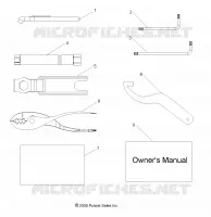 REFERENCES, KIT DE HERRAMIENTA and EL MANUAL DEL PROPIETARIOS