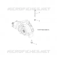 TREN, GEARCASE MOUNTING, FRONT