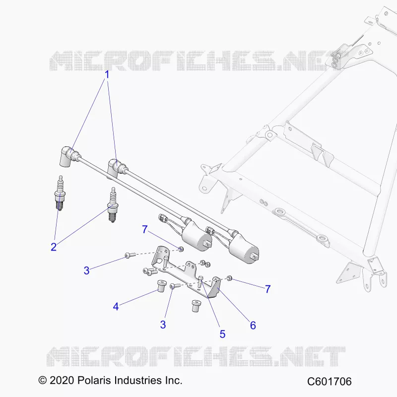 ELECTRICA, IGNITION COIL, MOUNT, AND SPARK PLUGS
