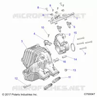 ENGINE, TOMA DE AIRE MANIFOLD