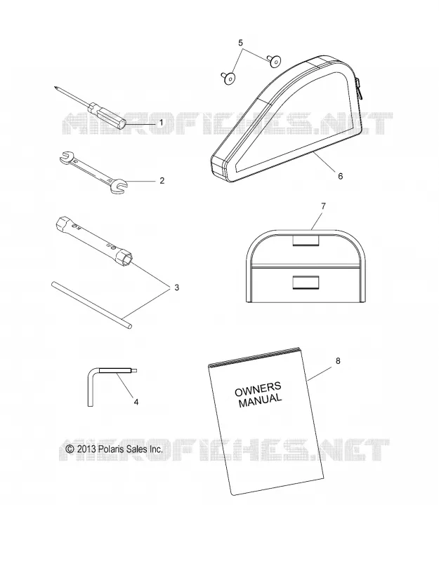 TOOLS, TOOL KIT AND EL MANUAL DEL PROPIETARIO