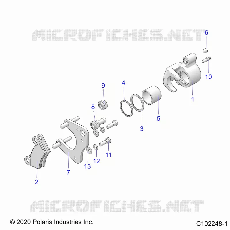 BRAKES, BRAKE PINZA FRENO DELANTERA (FROM 8/16/2021)