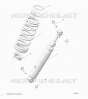 SUSPENSION, CHOQUE FRONTAL MOUNTING