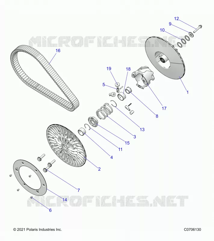 TREN, SECONDARY CLUTCH