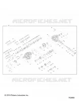 DRIVE TRAIN, PRINCIPAL GEARCASE INTERNALS