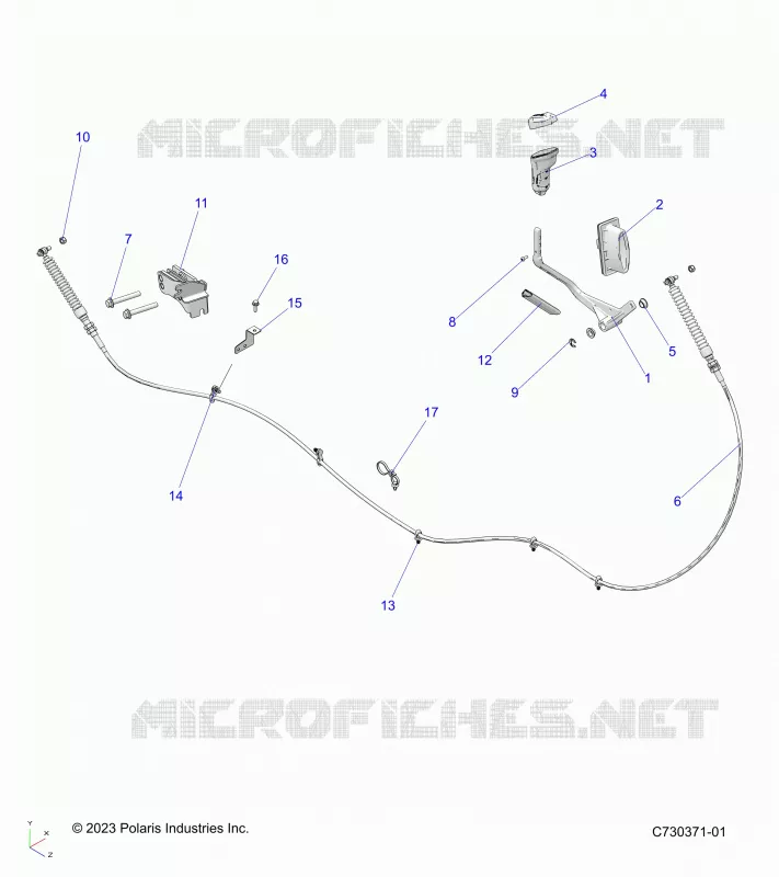 TREN, GEAR SELECTOR