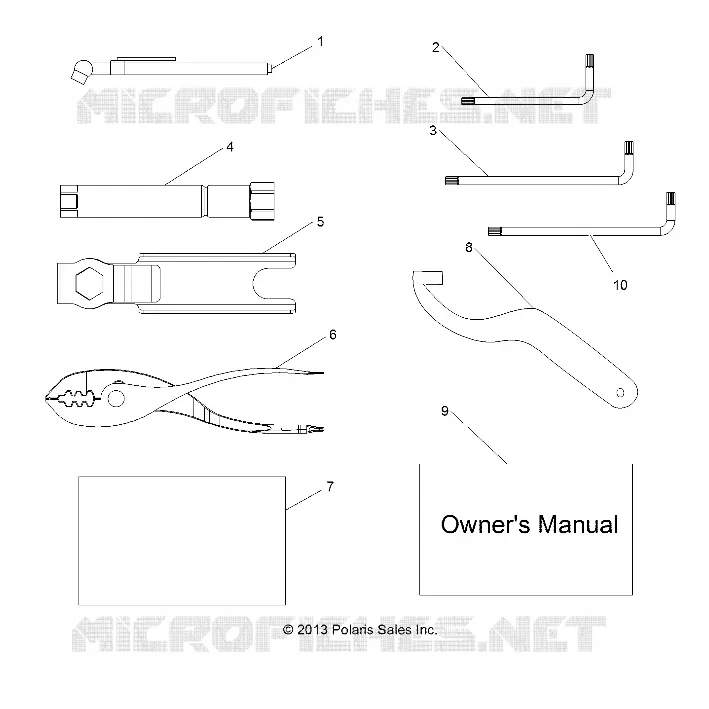 EL MANUAL DEL PROPIETARIO AND TOOL KIT