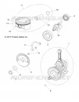 ENGINE, CIGUEÑAL, PISTON AND BALANCE SHAFT