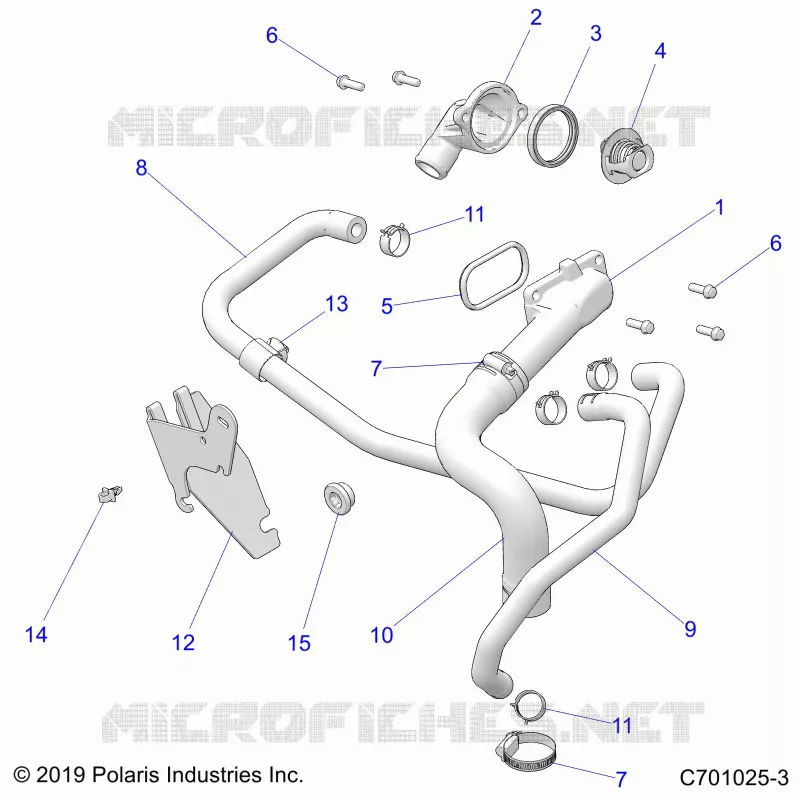 ENFRIAMIENTO, THERMOSTAT AND BYPASS