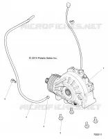 DRIVE TRAIN, FRONT MONTAJE DE ENGRANAJES
