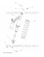 SUSPENSION, SHOCK TRASERO, MOUNTING