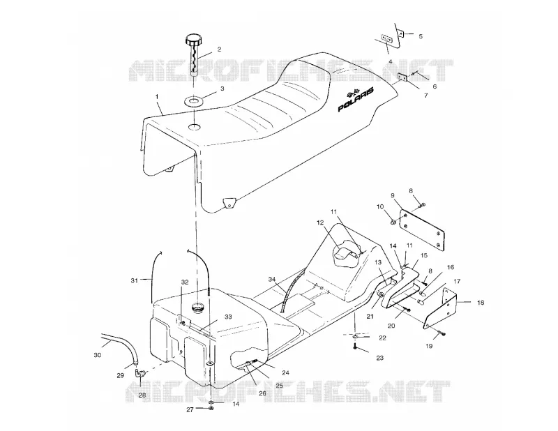 ASIENTO Y TANQUE DE GAS